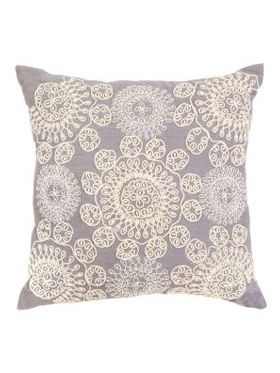 Altair Blue Embroidered Indoor Cushion