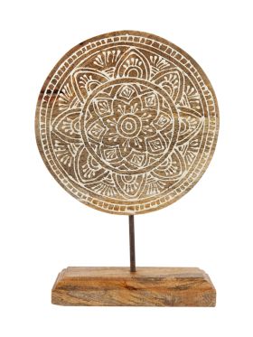 Clare 30 x 20 cm Decorative Wooden Table Accent