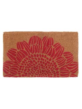45x75 cm Blossom Floral Thick Coir Doormat