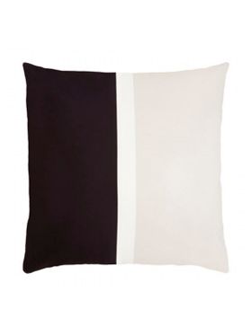 Faro Black and Beige Outdoor Cushion | 50x50 CM
