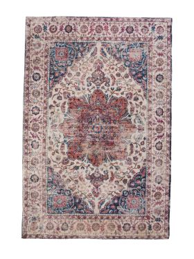 Babylon Multicolour Traditional Distressed large Rug