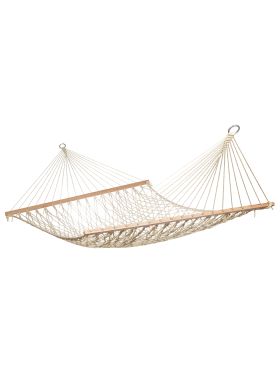 Cabo Polyester Rope Hammock Double - Cream