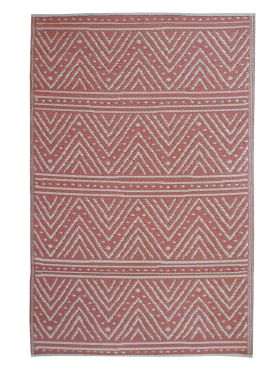 Kona Peach Recycled Plastic Large Outdoor Rug