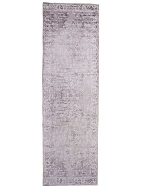Shay Beige Traditional Distressed Machine Washable Runner Rug
