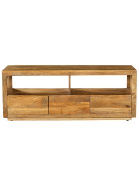 Nyra 140cm Entertainment TV Unit with 3 Drawers