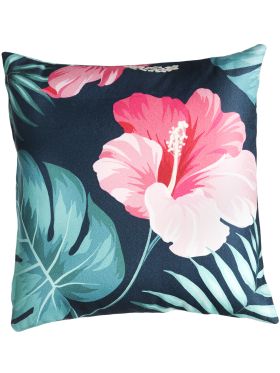 Tropical Hibiscus Outdoor Cushion | 50x50 CM