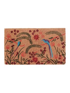 45x75 cm Vivid Multicolour Decorative Thick Coir Doormat