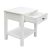 Safi White Bedside Table with 1 Drawer