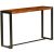 Astra Mango Wood Industrial  Console Table
