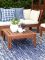 Brooklyn Navy and White Modern Recycled Plastic Large Carpet