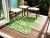 Eden Lime and White Floral Recycled Plastic Outdoor Rug