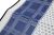  Europa Midnight Blue & White Foldable Waterproof Large Camping Mat - 270x270 cm