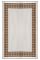 Europa Chestnut Brown and White Foldable Waterproof Large Camping Mat - 270x270 cm