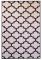 Tangier Plum and White Outdoor Rug