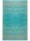 Brooklyn Teal and White Modern Reversible Outdoor Large Rug