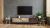 Leia 2 Doors Mango Wood 140 cm Modern Entertainment TV Unit Stand with Storage
