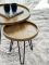 Set Of 2 Purna Round Wooden Nested Tray Coffee Table