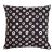 Speckle Black and Beige Outdoor Cushion | 50x50 CM