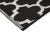 Tangier Black & White Trellis Pattern Foldable Waterproof Large Camping Mat - 270x360 CM