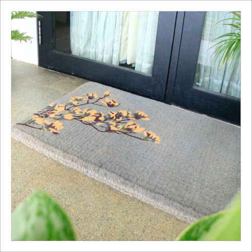 Magnolia Grey 100% Coir Doormat
