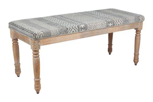Norma Upholstered Entryway Cushioned Bench Seat - 120 Cm