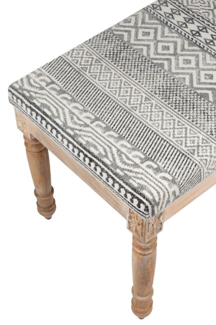 Norma Upholstered Entryway Cushioned Bench Seat - 120 Cm