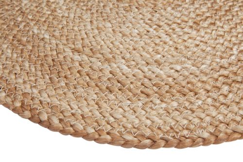 Set Of 4 Willow Handmade 35cm  Jute Braided Round Placemats