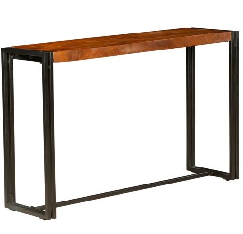 Astra Mango Wood Industrial  Console Table