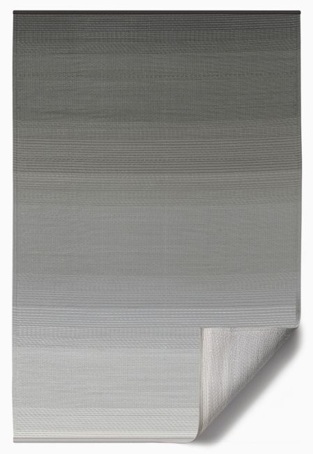 Big Sur Ash Modern Recycled Plastic Outdoor Rug