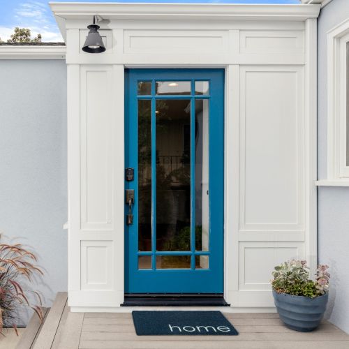Blue Home PVC backed Coir Doormat
