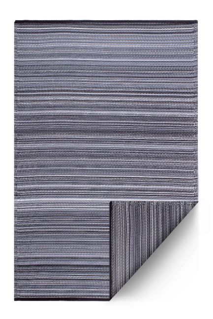 Cancun Midnight Modern Reversible Outdoor Area Rug