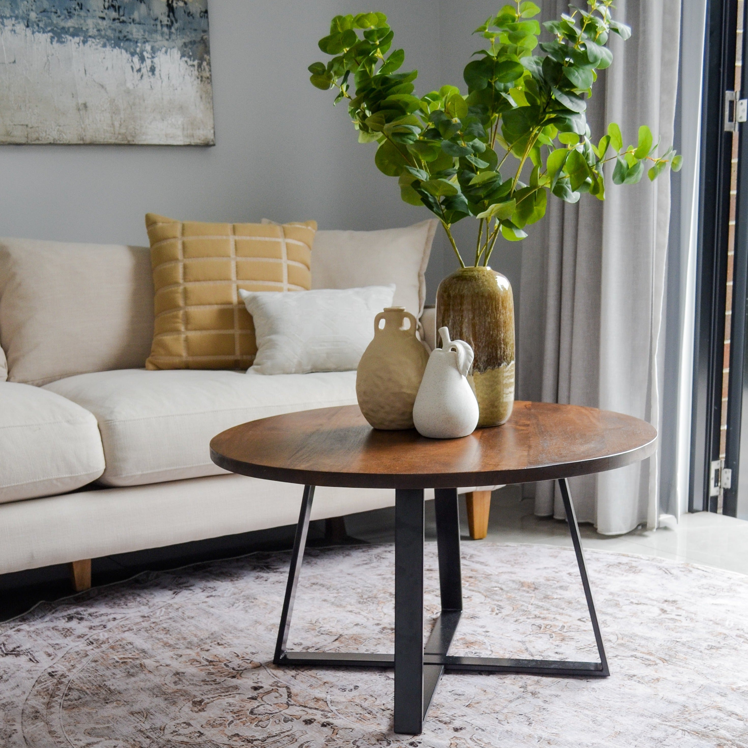Large clearance round rug