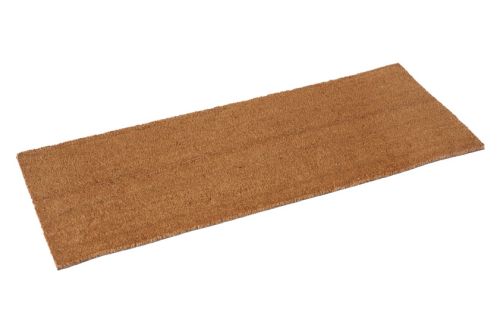 Nubra Plain Natural pvc backed Coir Doormat