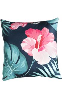 Tropical Hibiscus Outdoor Cushion | 50x50 CM